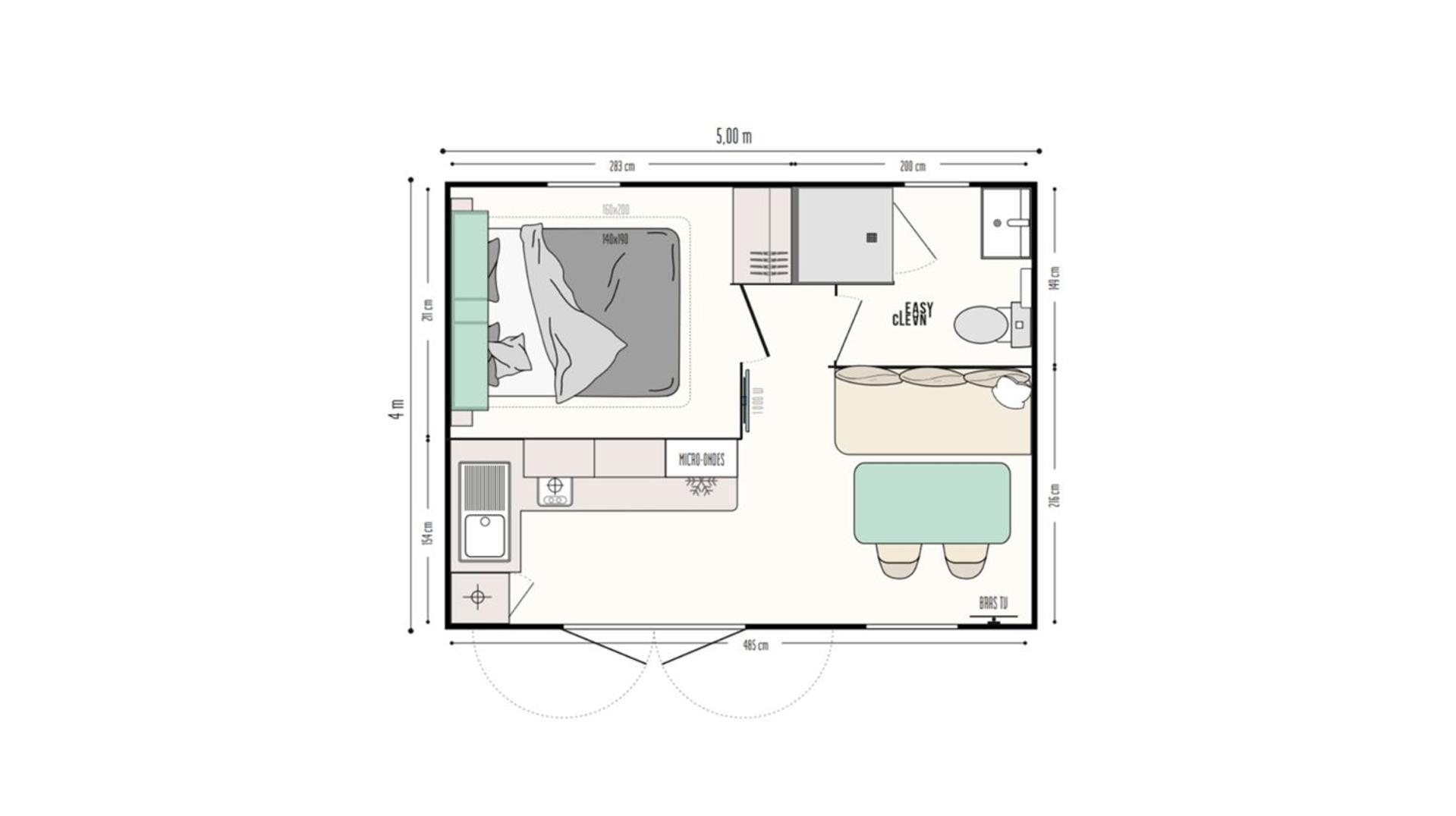 Cahita Camping Belle-Vue 2000 贝尔多夫 外观 照片